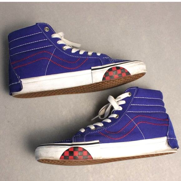 VANS Sneakers Shoes Sk8-hi Reissue CAP Surf the Web Men's 8.5 Women's 10 - Picture 3 of 15